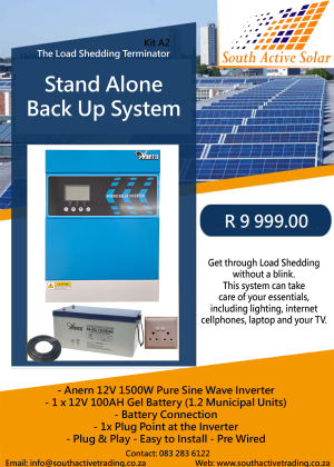Anern Inverter PRO 3600W - 6200W Built In MPPT - Pure Sine Wave Hybrid  Solar Inverter - South Active Solar